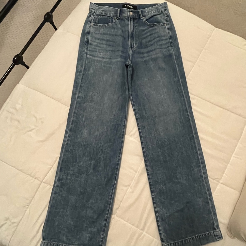Express Mom Jeans, Size 8